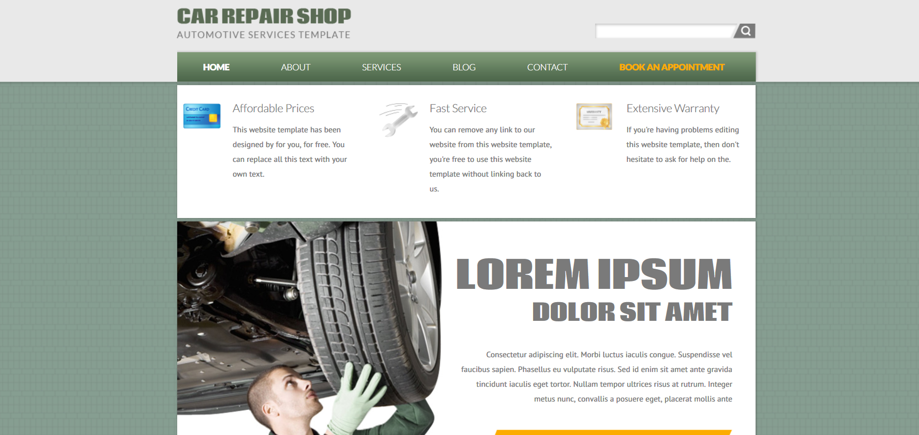 Шаблон сайта Авто №686