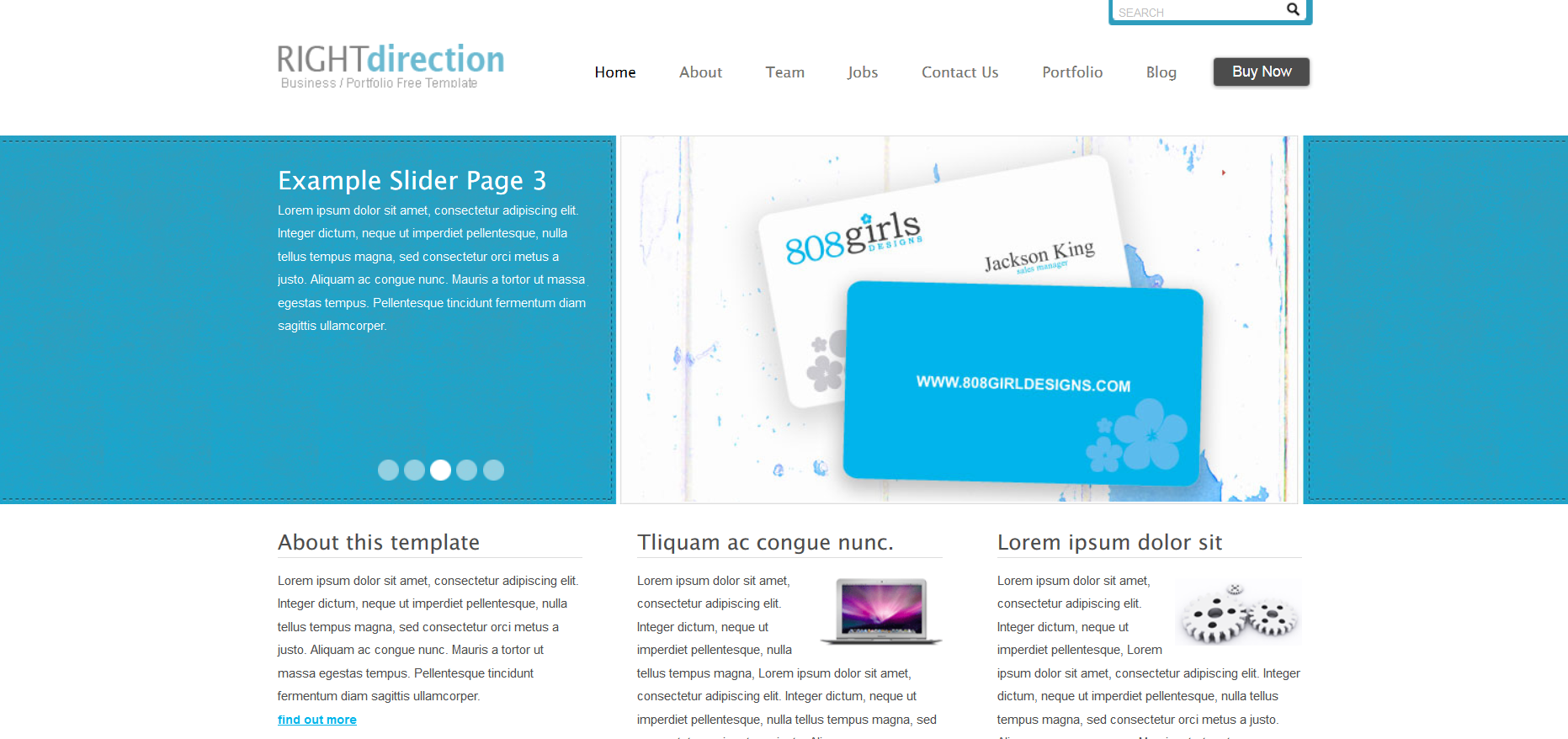 Шаблон сайта Дизайн №567